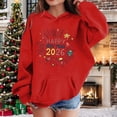 thumbnail image 2 of Sweat à Capuche Imprimé pour Enfants, Manches Longues, Automne Hiver, 12-13 Ans, 2 of 5