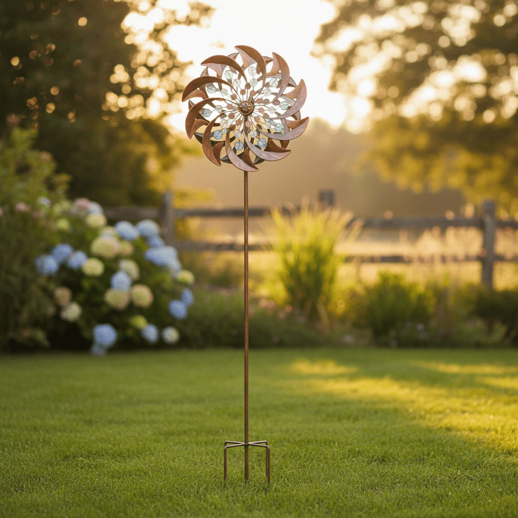 Cohasset Molten Sculpture – Handcrafted Teak Wood Base With Recycled Glass | Approx. 8" Wide, Unique Art Piece For Succulents, Candles Or Decor 6 thumbnail image