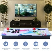 [2000 HD Games] Arcade Video Game Console, Multiplayer Home Players Joystick and Buttons Arcade Console, Customeried Buttons, 1280x720 Full HD, Advanced CPU, Fully Support PS3