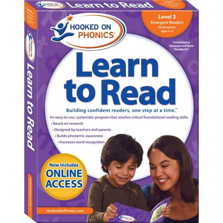 Hooked on Phonics Learn to Read - Level 3 : Emergent Readers (Kindergarten | Ages (Best Way To Learn Phonics)