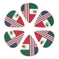 thumbnail image 6 of 6pcs Set America Mexico Flag Guitar Picks Plectrums for Bass Electric Guitar Acoustic Guitar Lovers Guitarists, 6 of 7