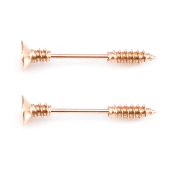 Satix 14G Internally Threaded Rainbow Titanium 16mm Stud Barbell Tongue Ring Body Piercing Jewelry 5/8"