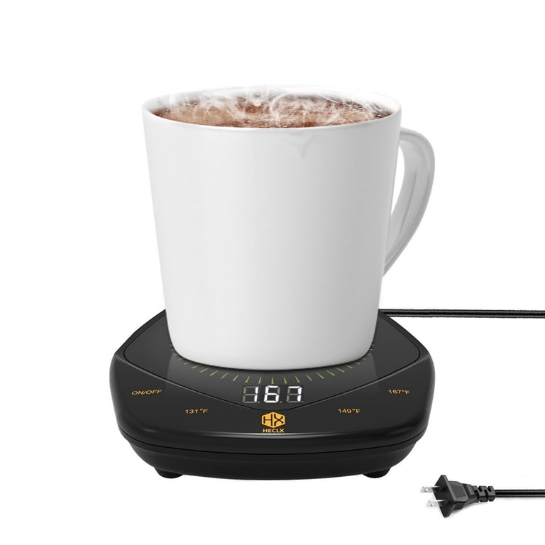 Coffee Mug Warmer Auto Shut Off for Desk, 3 Temperature-Controlled Smart  Cup Warmer, Electric Tea & Espresso Beverage Warmers for Heating Coffee,  Tea, ...
