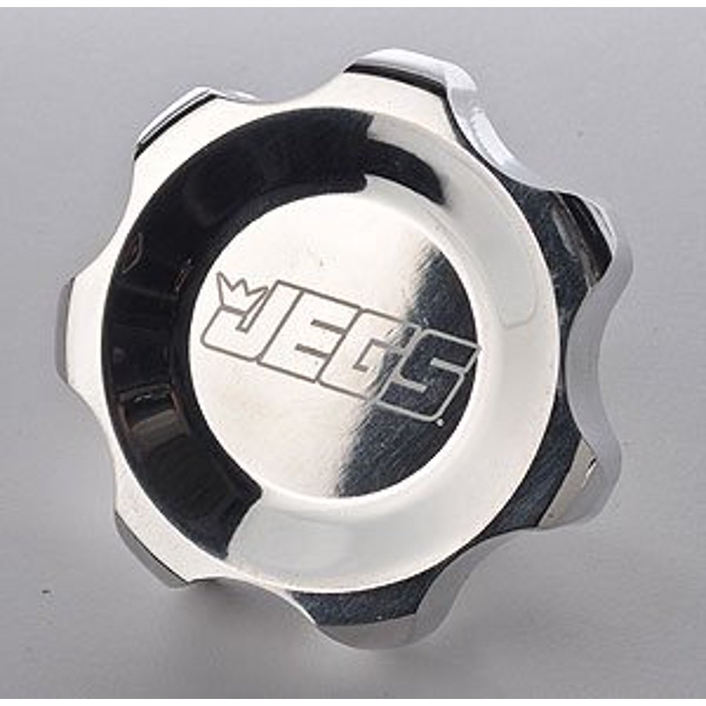 JEGS 50372 Valve Cover PushIn Breather BlockOff & Filler Cap