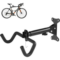 Cyfie Bike Rack Garage, Horizontal Wall Mount Bicycle Storage Hanger Indoor Bike Hook Holder for Hanging Mountain Road Bike
