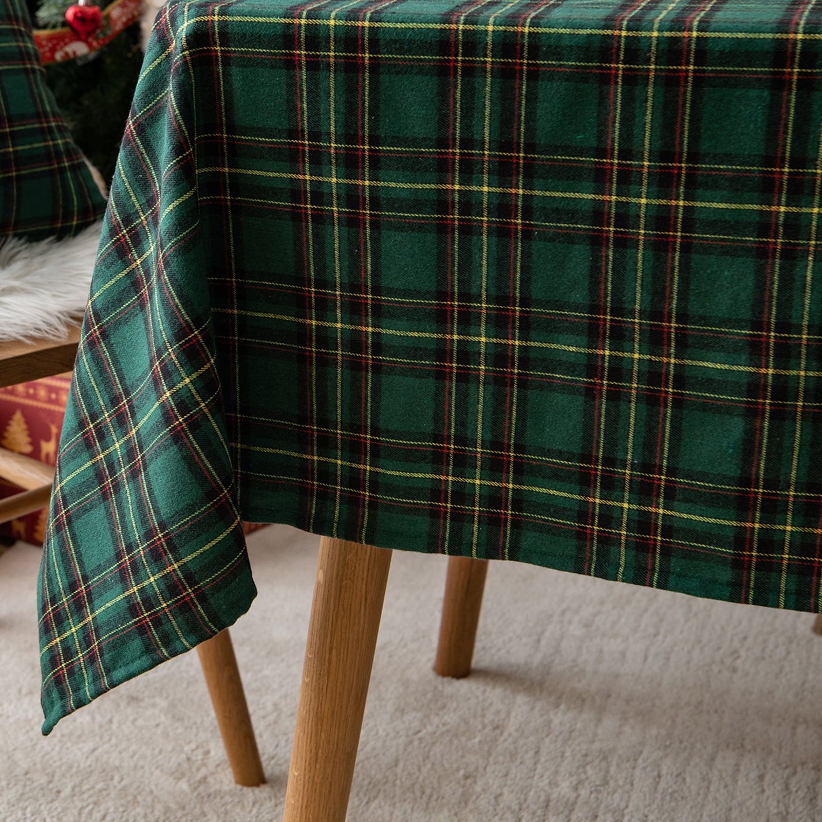 Plaid Tablecloth Green - Threshold™ curated on LTK