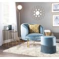 thumbnail image 2 of Le Pouf glamour Fringe de LumiSource, 2 of 4