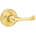 thumbnail image 1 of Kwikset 300Dnl Maximum Series Dorian Privacy Door Leverset - Brass, 1 of 3