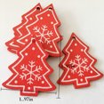 thumbnail image 2 of 10PCS Christmas Ornament Star Bell Heart Xmas Tree Ornament Hanging Decor, 2 of 10