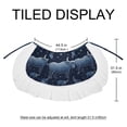 thumbnail image 5 of Constellation Chiffon Summer Beach Dress with Polyester Straps for Women, 5 of 6