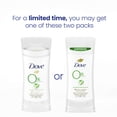 thumbnail image 3 of Desodorante en barra Dove, pepino y té verde, 75 ml, paquete de 4, 3 of 5