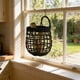 thumbnail image 4 of Hanging Wicker Basket for Wall, Wall Baskets for Storage Garlic Fruit Onion Vegetable Potato Vegetable Flowers Home Kitchen Boho Decor, 4 of 6