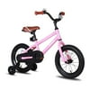 JOYSTAR Totem Bike for Ages 5-9 with Kickstand, 18 Inch, Pink