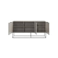 thumbnail image 4 of Casabianca Modern Vizzione Engineered Wood Buffet-Server in Gray, 4 of 7