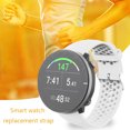 thumbnail image 3 of Matsuzay Correa de reloj deportiva ajustable para Polar M, reloj inteligente, de silicona, reemplazo de correa para Polar M Relojes inteligentes blanco, 3 of 6