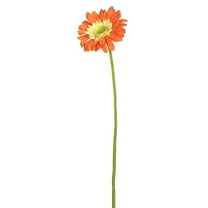 Vickerman FH170702 21 in. Gerbera Daisy Orange