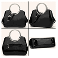 thumbnail image 4 of Bolso De Charol Brillante Lab.G, Negro, 4 of 4