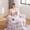 Checkered Lavender, variant on EMME Muslin Throws Blankets for Adults 50"x70" Lightweight Soft Breathable 100% Cotton For Summer Gauze Bed Blanket, Light Tan,Large throw