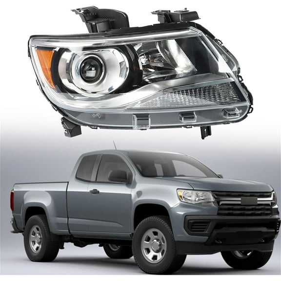 OTTULUR Headlights Assembly Replacement for Colorado LT/Z71/ZR2 2015-2021 Projector Headlight Assembly RH Passenger Side