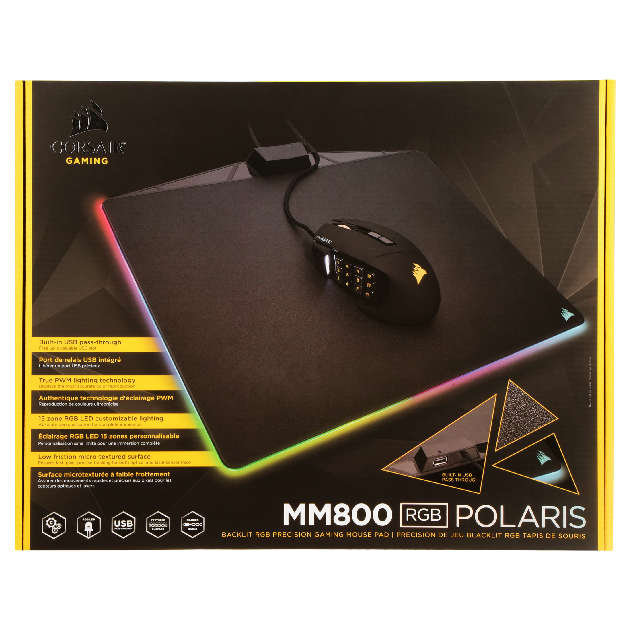 Corsair MM800 RGB Polaris Gaming Mousepad - image 5 of 7