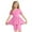 Pink, variant on purcolt Little Girls Summer Clothes Ballerina Gymnastics Outfits 2 Piece Short Sleeve Dance Dress with Biker Shorts Yoga Activewear 5-15 Years