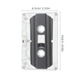 thumbnail image 2 of UPOUART 6 Pcs Empty Blank Audio Tapes Plastic Multi for Celebration Events, 2 of 8