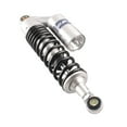 thumbnail image 3 of GZYF 2PCS 400mm Universal Motorcycle Shocks Absorber for Honda Kawasaki ATV UTV Quad Go kart Black and Silver, 3 of 4