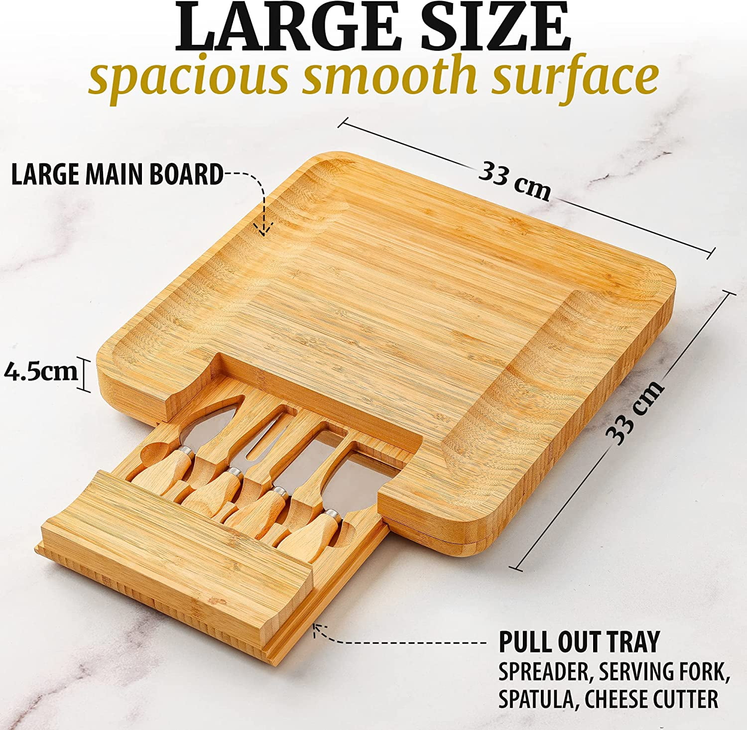 Zulay Kitchen Extra Thick Plastic Cutting Boards Set for Kitchen, 4 -  Harris Teeter