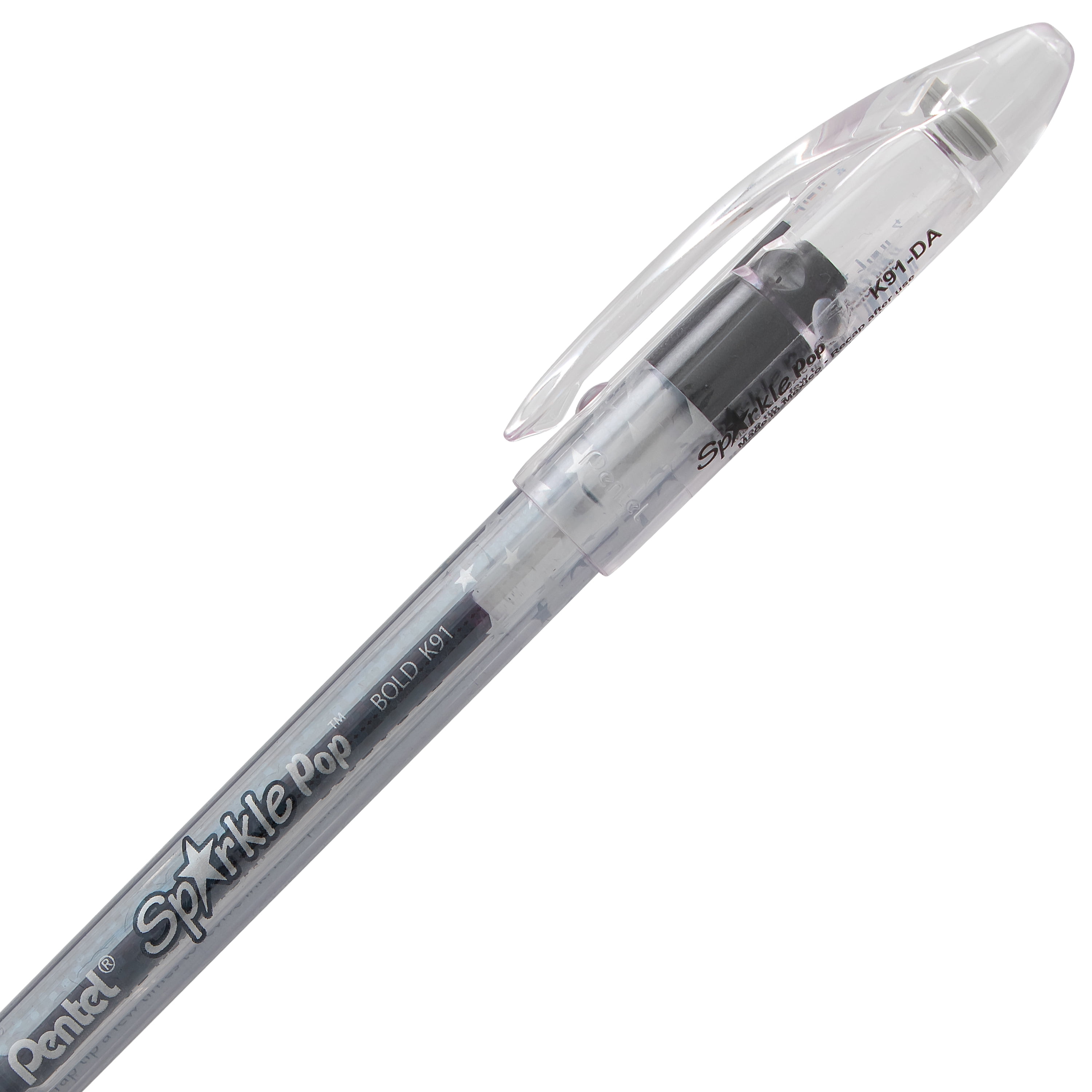 Pentel Sparkle Pop Metallic Gel Pen Set, 8-Colors