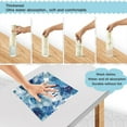 thumbnail image 4 of 6PCS Dish Towels and Dish Cloths Reuseable Dishcloths Sets for Washing Dishes, Cooking, Baking Size 11" x 11" Ethereal Dreamlike Elements, 4 of 9