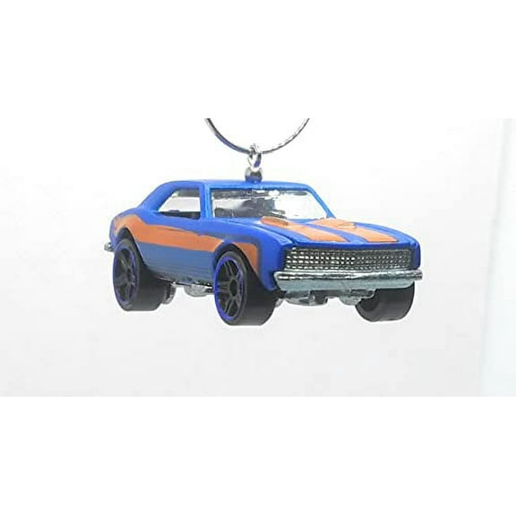 Christmas Ornament for 1967 Chevy Camaro Blue Red Stripe