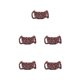 thumbnail image 2 of Bolsos de hombro Qarigey duraderos de felpa para mujer Clásicos y modernos Monederos ligeros y de moda para las axilas Práctico rosa Type2 NO2, 2 of 6