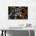 thumbnail image 2 of ARTCANVAS Rottweiler Dog Breed Colorful Pattern Canvas Art Print - Size: 26" x 18" (1.50" Deep), 2 of 9