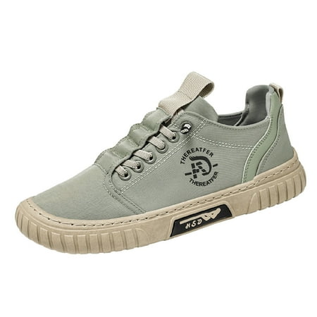 

casual shoes for Men Men Sneakers Low Top Breathable Casual Sneakers Walking Shoes Canvas Canvas Dress Sandals for Women Army Green