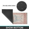 thumbnail image 7 of 2 Piece Bohemian Light Pink Ethnic Rug Rug Kitchen Rug Set, Decor Kitchen Rugs, Absorbent Non-Slip Washable Floor Mats, Home Indoor Runner Rugs 17"x47"+17"x30", 7 of 7
