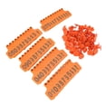thumbnail image 4 of Numbered Livestock Ear Tags, Orange Clear  Printing Cattle Numbered Ear Tags TPU Accurate  For Sheep, 4 of 8