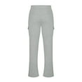 thumbnail image 4 of Njoeus Men's Fleece Open Bottom Sweatpants with Pockets, Relaxed Loose Fitted, Comfy Breathable Pants M-3XL, 4 of 5