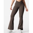 thumbnail image 2 of Leggins acampanados YEOREO Kalie Scrunch para mujer Coffee S, 2 of 7