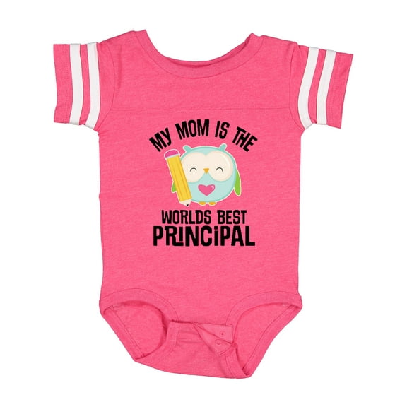 Inktastic School Principal Mom Boys or Girls Baby Bodysuit