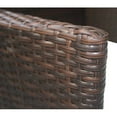 thumbnail image 3 of vidaXL Garden Chairs 2 pcs Poly Rattan Brown, 3 of 4