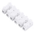 thumbnail image 4 of 100pcs 10A 220V 2 Pin Push Quick Wire Cable Connector White Wiring Terminal, 4 of 14