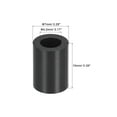 thumbnail image 2 of Uxcell ABS ID 4.2mm OD 7mm Length 10mm Round Spacer Black 100 Pack, 2 of 5
