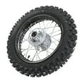 thumbnail image 4 of Rear Rim Tires, 80/100 12 Rear Rim Tire Dirt Bike Rear Wheel Tire Disc Brake Rim For 70 90 110 125 140 150 160cc Petrol Scooter, 4 of 8