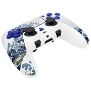 Wave ModdedZone Custom Modded Edge Controller for PS5 & PC With Mobile App Controlled Smart Anti-Recoil and Rapid Fire Mods