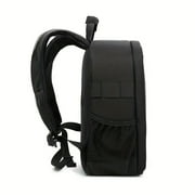 BYXAS Camera Bag Backpack, DSLR SLR Camera Case Compatible with Canon/Nikon/Sony/Fuji/Gopro/DJI , Waterproof Photography Backpacks with Rain Cover for Women Men, Black