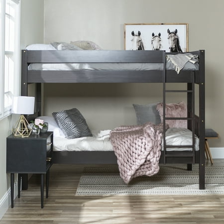 Park Cottages - Manor Park Solid Wood Cottage Slat Bunk Bed - Espresso
