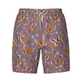 thumbnail image 4 of Lsque Mens Swim Trunks Daisies Flowers Pattern - Bathing Suit Compression Liner - Beach Swim Shorts Swimwear - (S-3XL) - Stretch Quick Dry -X-Large, 4 of 9