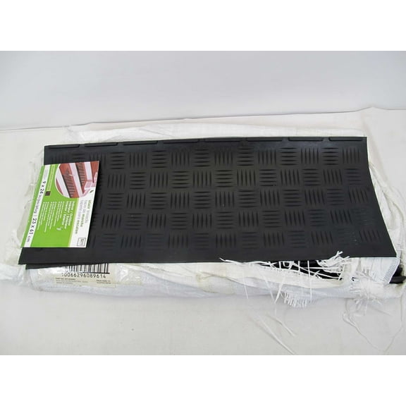Multy Home Rubber Stair Tread MT1003863 - Anti-Slip - 9 In x 24 In, Black