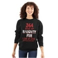 thumbnail image 3 of Christmas 364 Days Fun 1 Day of Coal Sweatshirt for Men or Women Brisco Brands L, 3 of 6