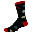 thumbnail image 4 of Men's Rock Paper Scissors Throat Punch Socks Funny Sarcastic Hilarious Novelty, 4 of 7